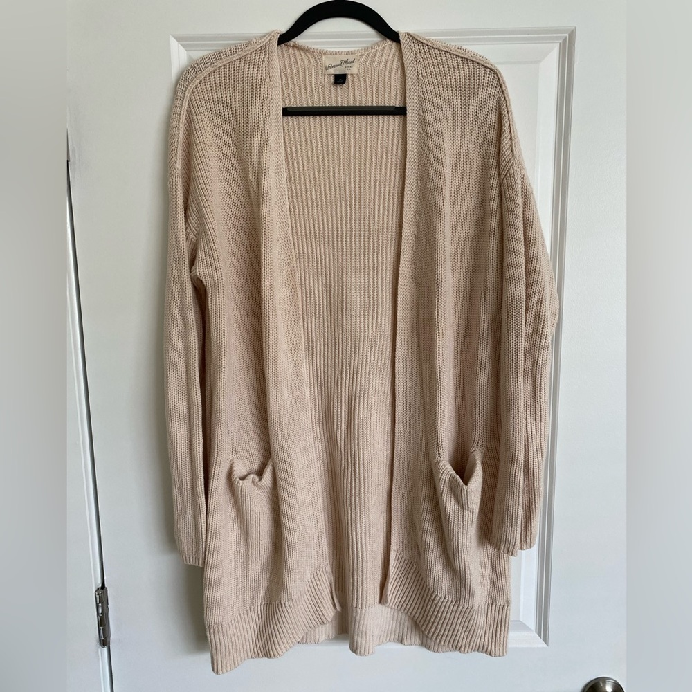 Super cozy cardigans from Target, South Moon Under, and Loft